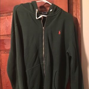 Ralph Lauren Polo Hooded Zip Up